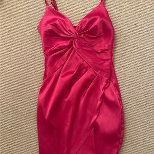 Lulu's Pink Mini Dress